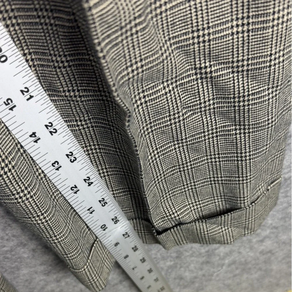 Vintage Polo Ralph Lauren Pants Men's 33 Trousers Wool Houndstooth 90s Tweed